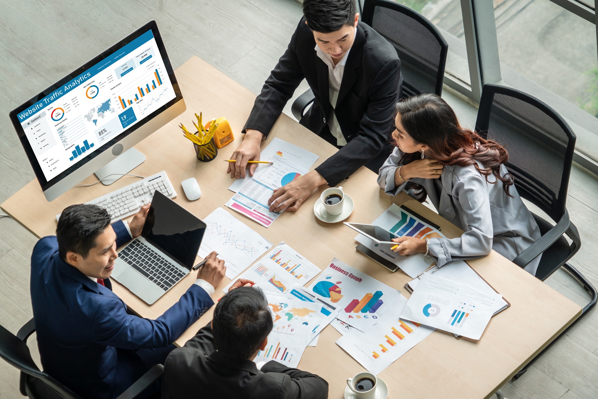 Amazon Agentur - Strategieplanung im Team